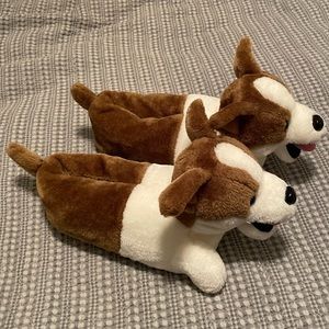 Winter Dog Slippers (Like New)